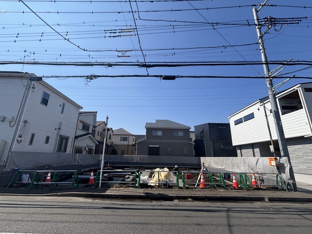 建物外観　～頑張って建築中～