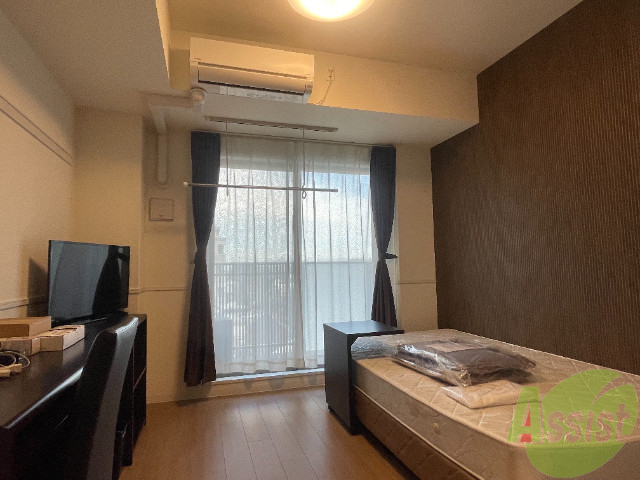 居室・リビング　８．７２帖のリビングです。広々としていますね。