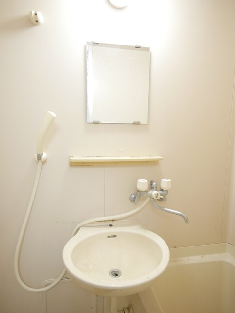 洗面設備　★鏡がついた洗面ボウルです★