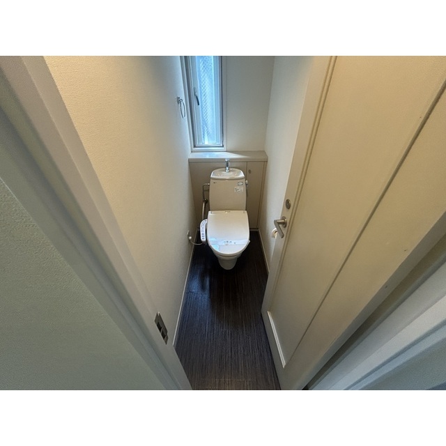 トイレ　ゆったりとした空間のトイレです