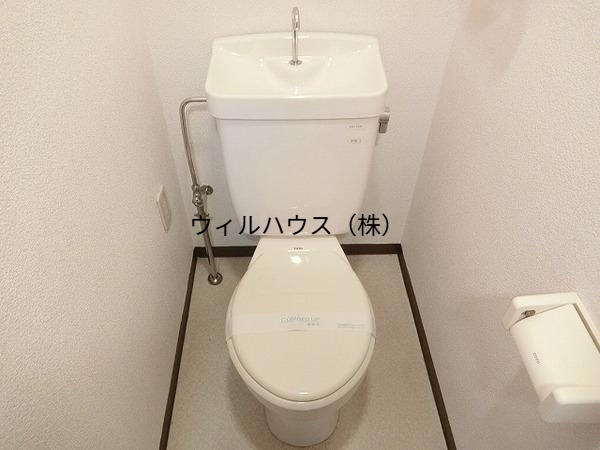 トイレ　ウォシュレット設置可！