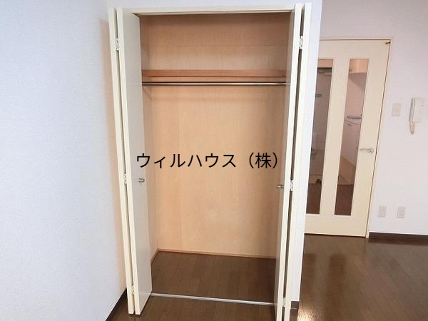 収納　クローゼット！