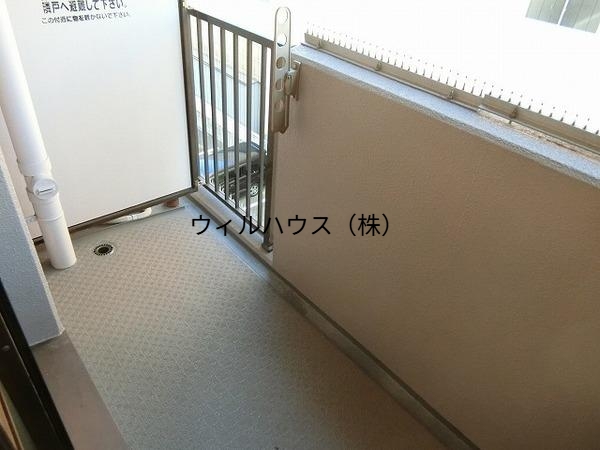 バルコニー　日当たり良好！