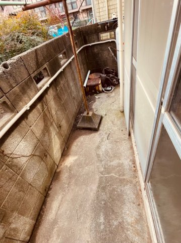 バルコニー　※写真は別部屋です