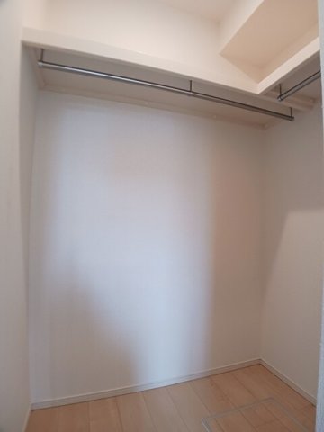 収納　たっぷりとした収納スペースです