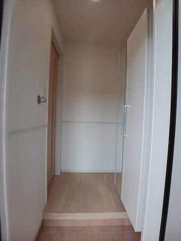 玄関　明るい玄関です