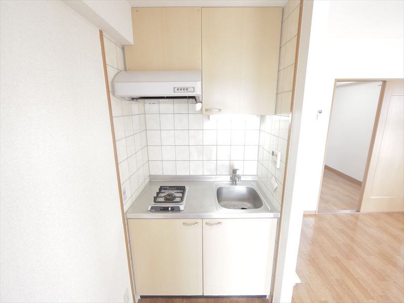 キッチン　1口ガスコンロ