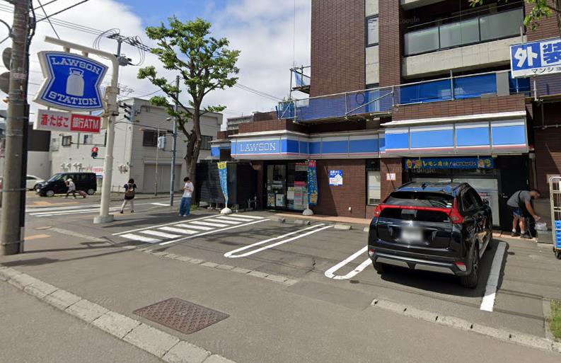 コンビニ　ローソン札幌南14条西店（コンビニ）まで322m