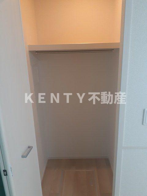 収納　十分な収納スペースがあります