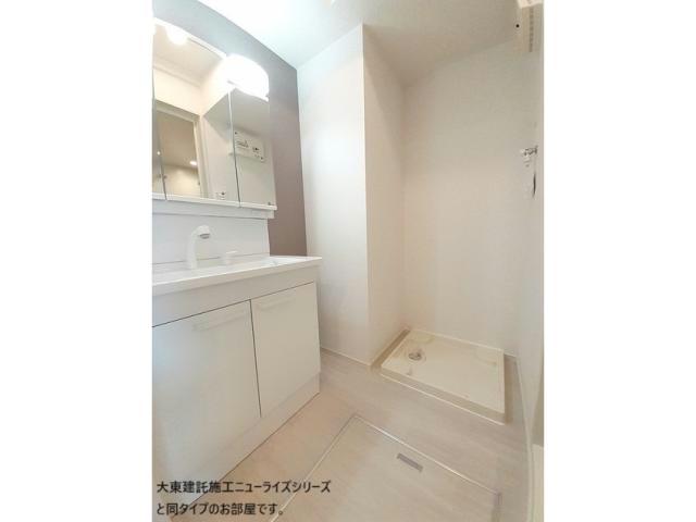 洗面設備　※同タイプ　別物件部屋