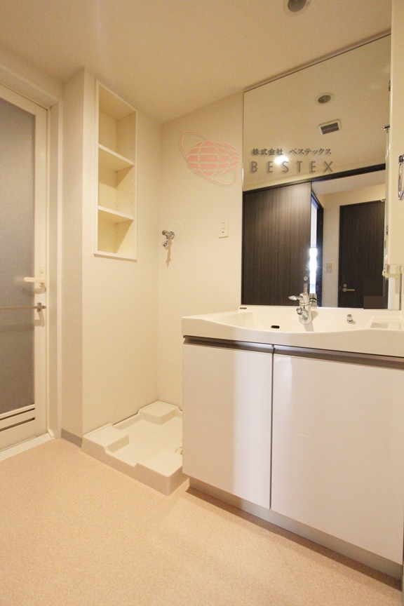 洗面設備　※同建物内・別部屋の参考写真です。