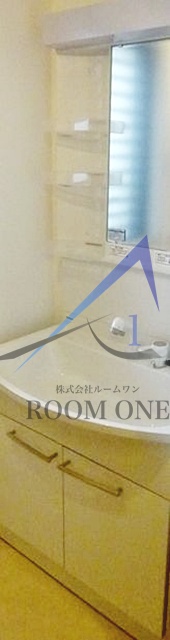 洗面設備　洗面台です。