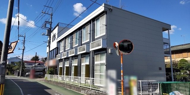 建物外観　箱根ヶ崎駅から徒歩圏内です。