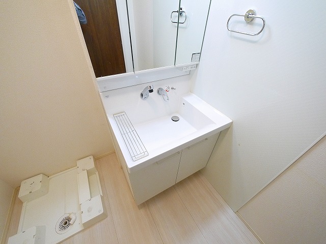 洗面設備　忙しい朝には欠かせない洗面所です