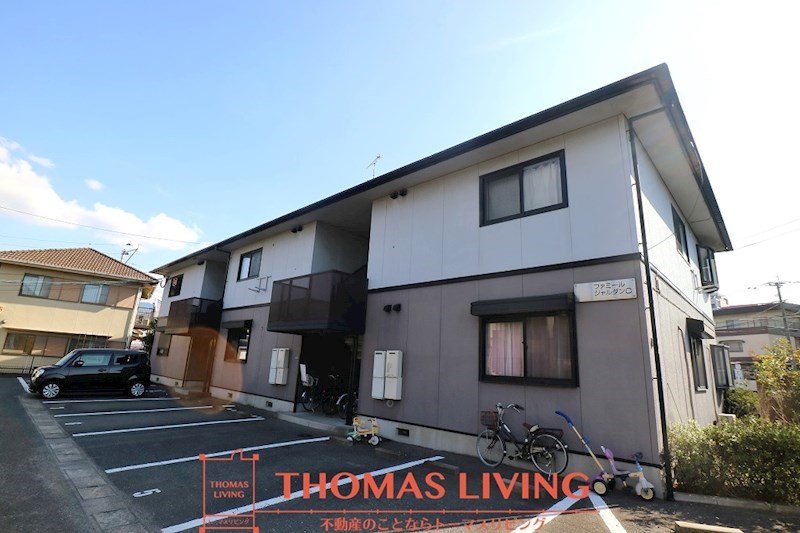 建物外観　粕屋町でのお部屋探しは、トーマスリビング粕屋店へご相談下さい