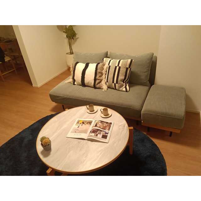 居室・リビング　家具と調度品等に関しては実際の賃貸住宅には含まれません