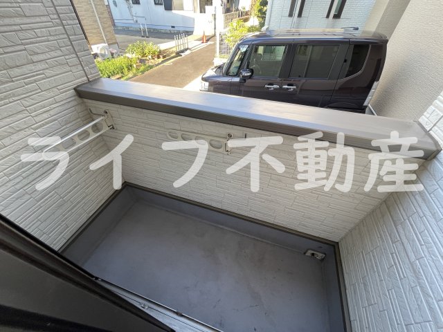 バルコニー　バルコニー付きです