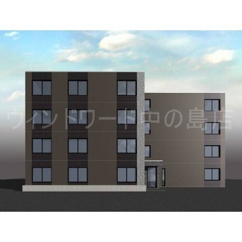 建物外観　完成予想パース