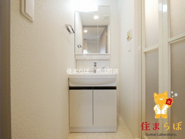 洗面設備　毎日使う場所だから