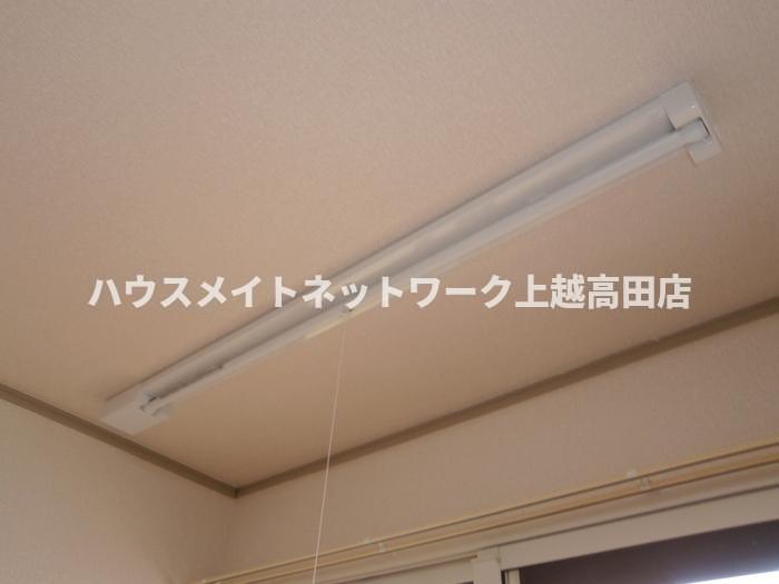 眺望　室内物干し