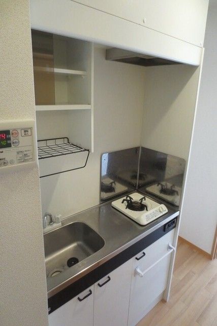 キッチン　１口ガスコンロ付き