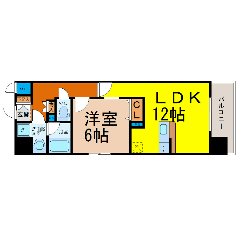 プレサンス丸の内雅風の間取り写真
