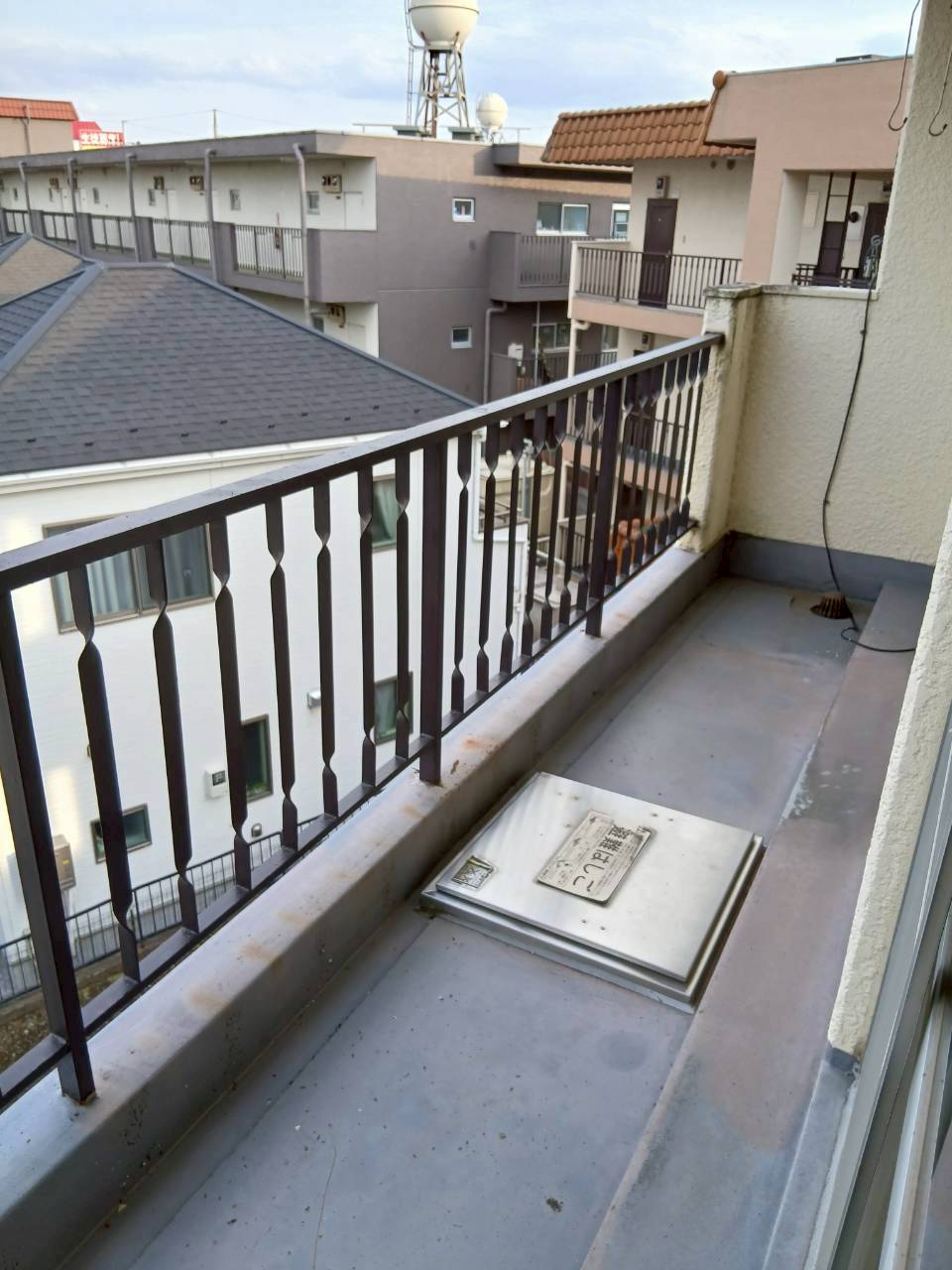 バルコニー　広々としたバルコニーです