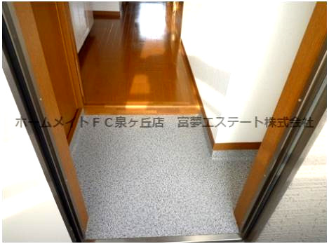 玄関　きれいな玄関です