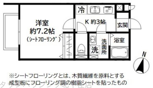 東京メトロ日比谷線 南千住駅 徒歩9分 3階建 築7年の間取り写真