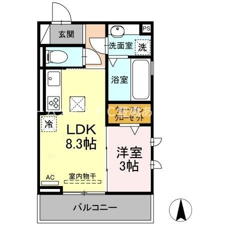 D-square花田二番町の間取り写真