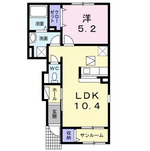 プリートIの間取り写真