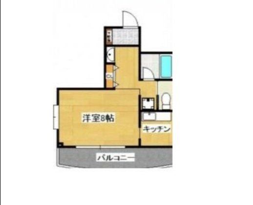 東武東上線 坂戸駅 徒歩1分 6階建 築26年の間取り写真