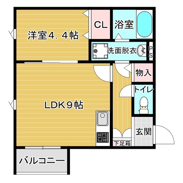 AO開明の間取り写真