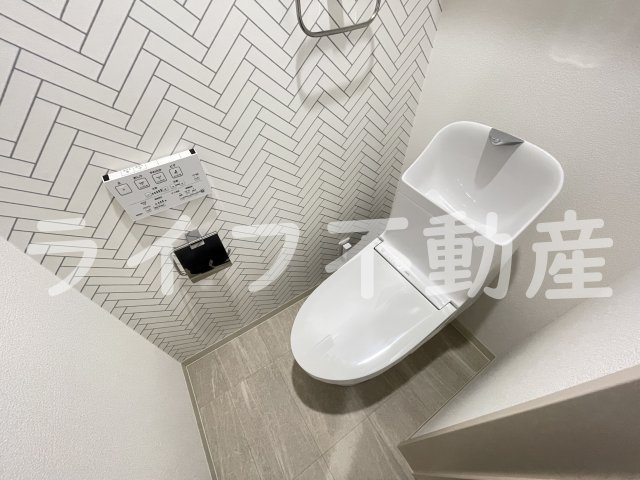 トイレ　清潔感のあるトイレです