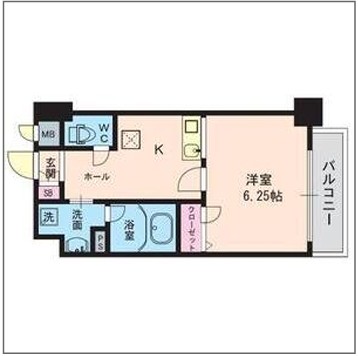 ジュネス関目高殿の間取り写真