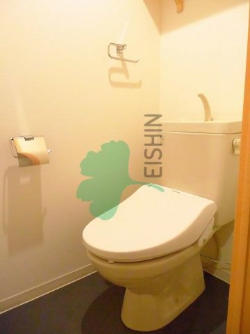 トイレ　清潔感のあるトイレです。