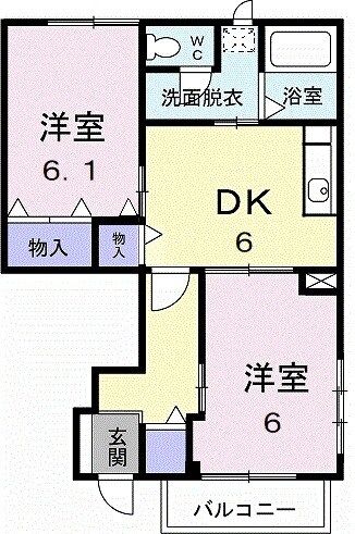 アルテミスの間取り写真