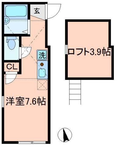 アペックス田端の間取り写真