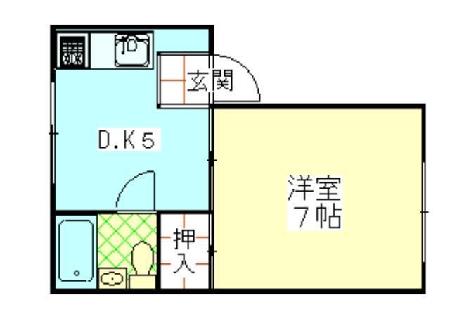 ハイツアベニューＡの間取り