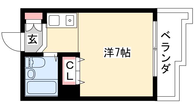 メゾン・ド・シェリーの間取り