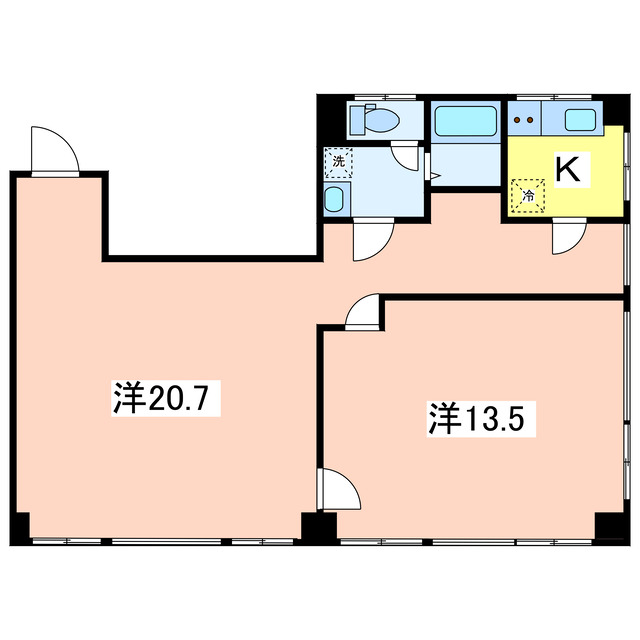 北本ビルの間取り