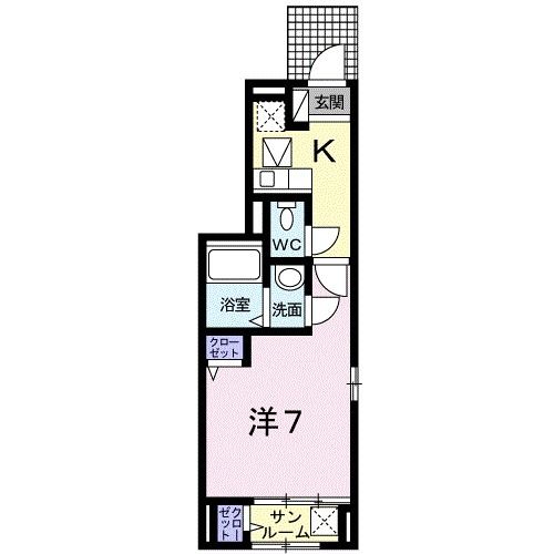 フォレスト　ヒルズ　Ｍの間取り