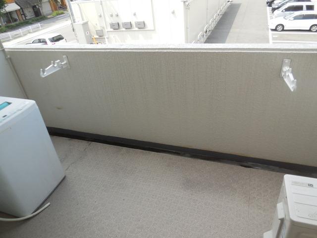 バルコニー　バルコニーも広々