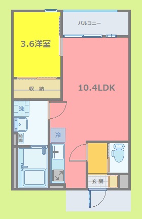 レガルバ久須志の間取り