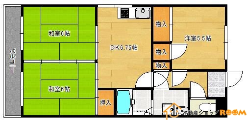 メゾン中島の間取り