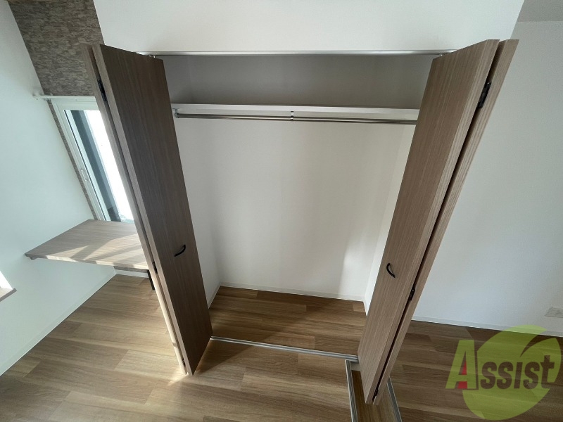 収納　収納もバッチリあるのでお部屋が片付きますよ