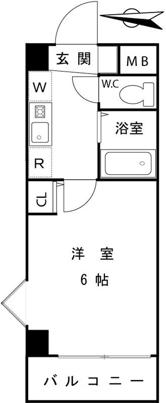 ハーブハイム2の間取り