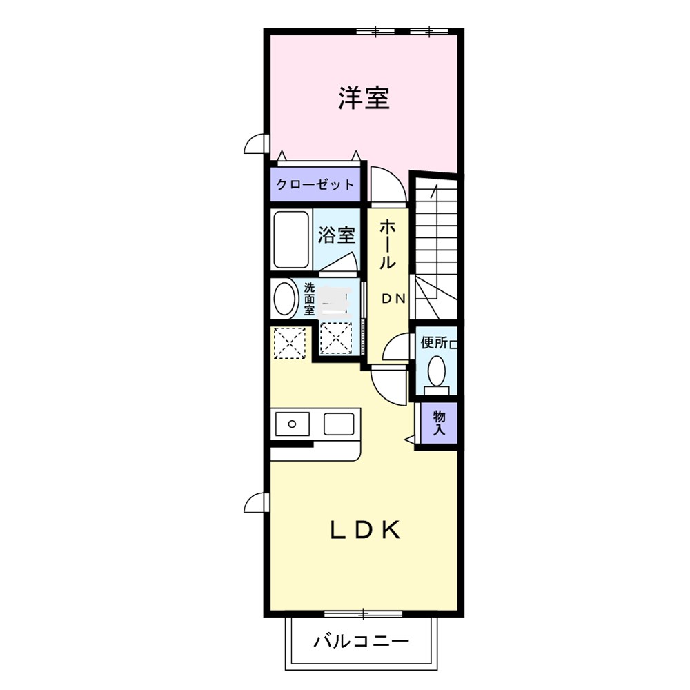 メゾンオーブ１_間取り_0