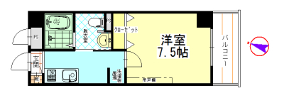 カサフェリス砧の間取り