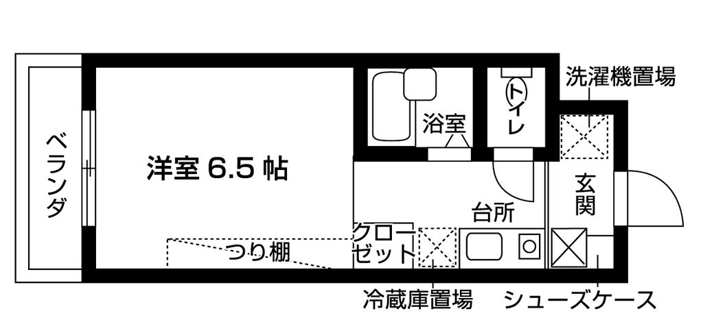 Nasic津田沼の間取り